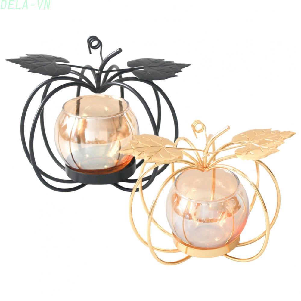 Metal Candle Holder Fall Centerpieces Stylish Statement Halloween Candle Holder#DELA