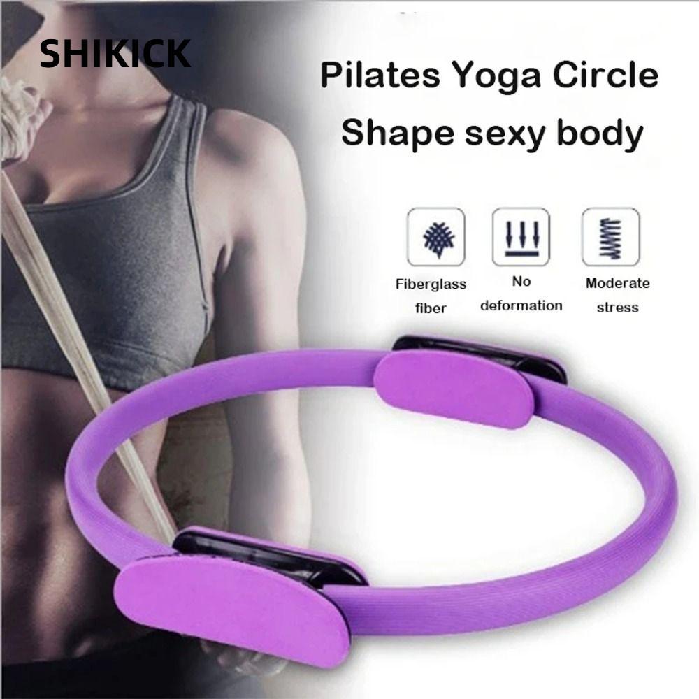 SHIKICK Yoga Pilates Ring - Thiết bị tập yoga và Pilates tăng cường sức mạnh cơ bụng và lưng