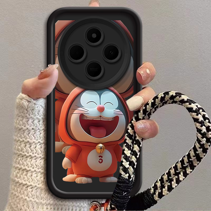 Ốp Doremon Cười Cho Redmi14C 5G Redmi12 Redmi12C Redmi11A Redmi13 Redmi13 5G Redmi13X Redmi13C Redmi