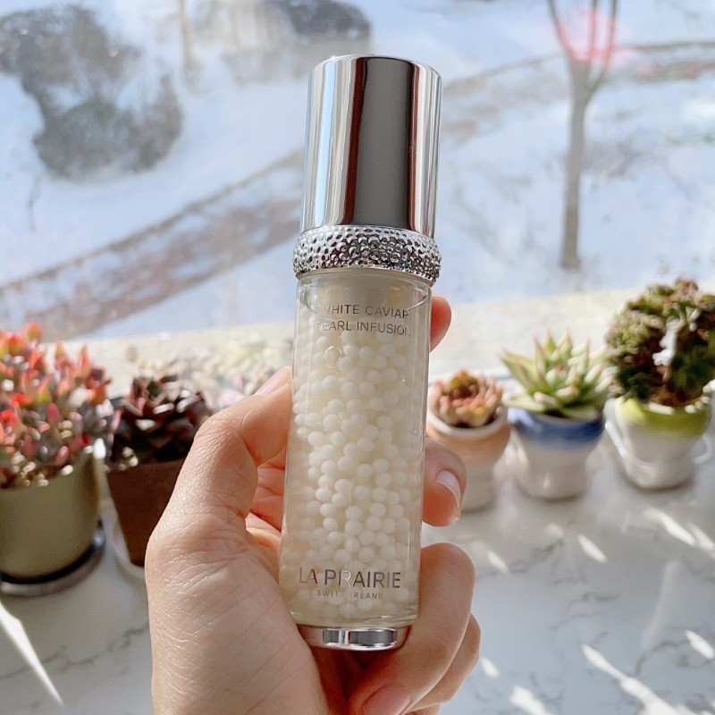 La prairie White Caviar Pure Firming Pearl Capsule Essence 30ml Firms Brightens and Fades Dark Spots