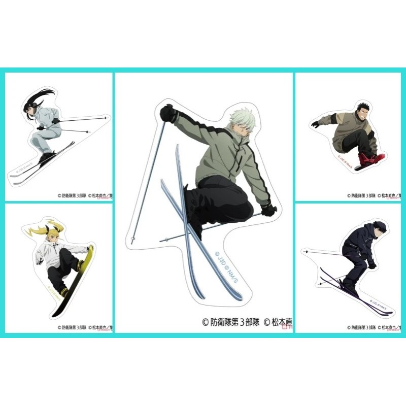 Mô hình Standee Anime Kaiju No. 8 Kaiju Số 8 Acrylic Kafka Hibino Kikoru Shinomiya Soshiro Hoshina R