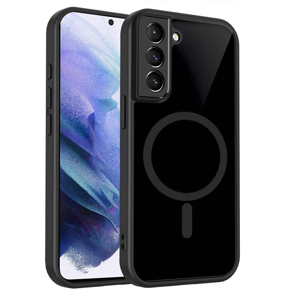 Từ Tính Cho Samsung Galaxy S21 FE Ốp Lưng Cứng Mờ TPU Ốp lưng Nam Châm Cho Galaxy S21 FE