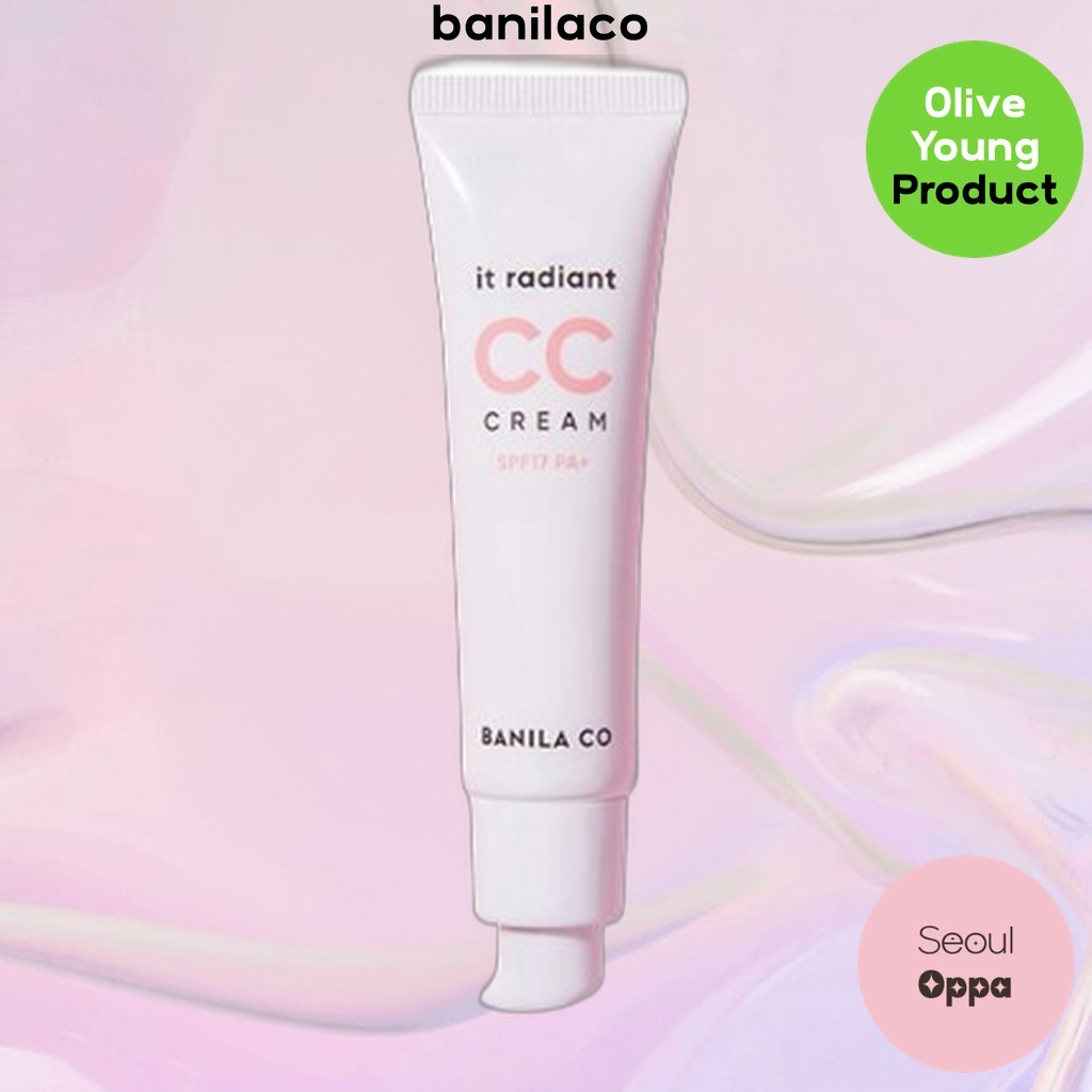 [BanilaCo] it Radiant CC Cream SPF17 PA + + 30ml / Kem CC Hàn Quốc / Hoàn thiện phát sáng / Chính hã