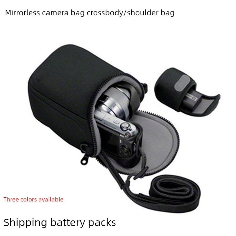 bao đựng máy ảnh digital Ốp bảo vệ một bên vai dùng cho máy ảnh Sony NEX7 NEX6 NEX5T 5R 5N 5C 3N F3