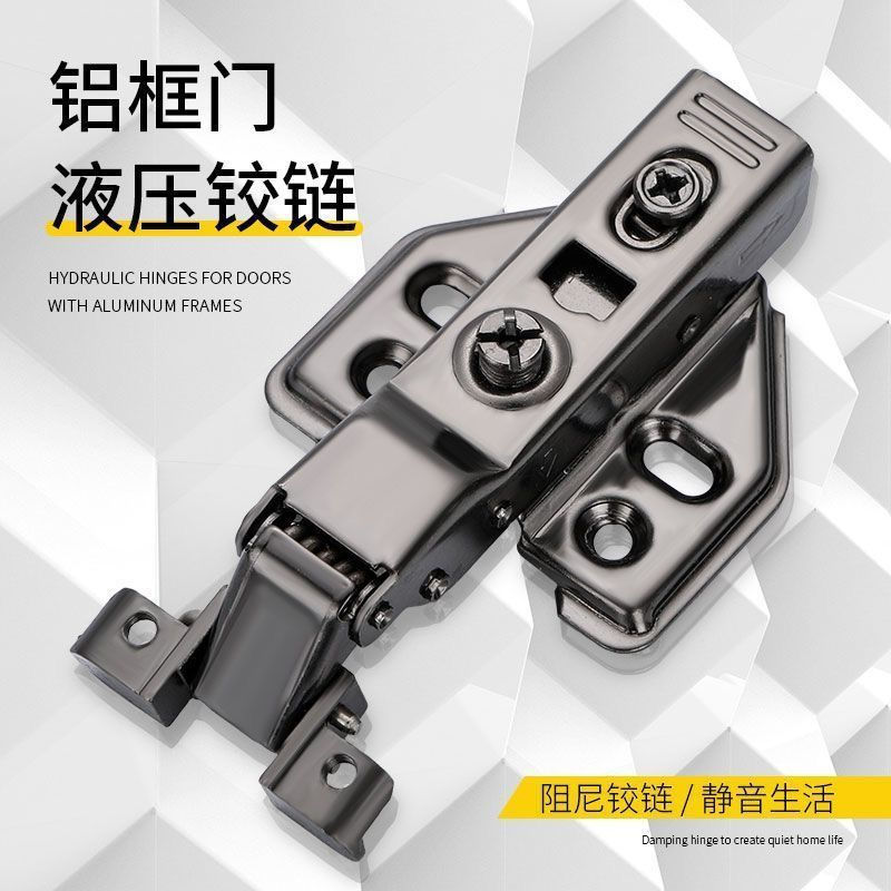 New stainless steel glass door12y Cabinet door, simple cabinet door, hydraulic damping hinge, wine c