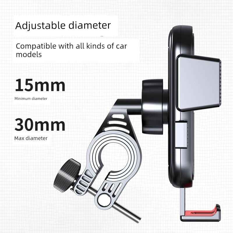 kẹp điện thoại kẹp điện thoại xe máy Giá đỡ điện thoại cho xe máy Yamaha chống sốc 2025 mẫu mới xmax