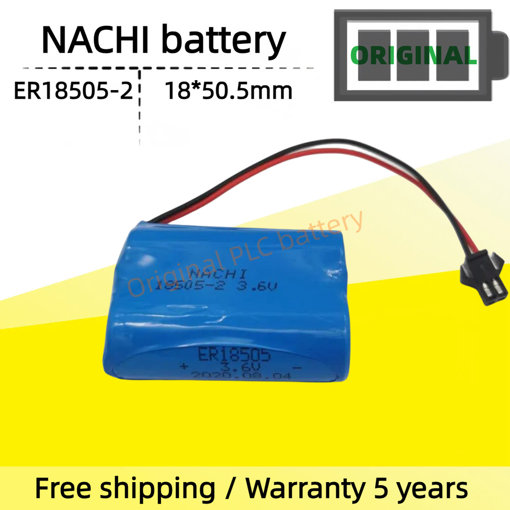 NACHI Robot ER18505-2 pin 3.6V Alliani Robot Bộ pin Thao tác Bộ mã hóa pin lithium Mới