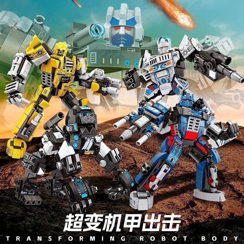 mô hình  boutique khối xây dựng robot ong 8 đồ chơi mô hình