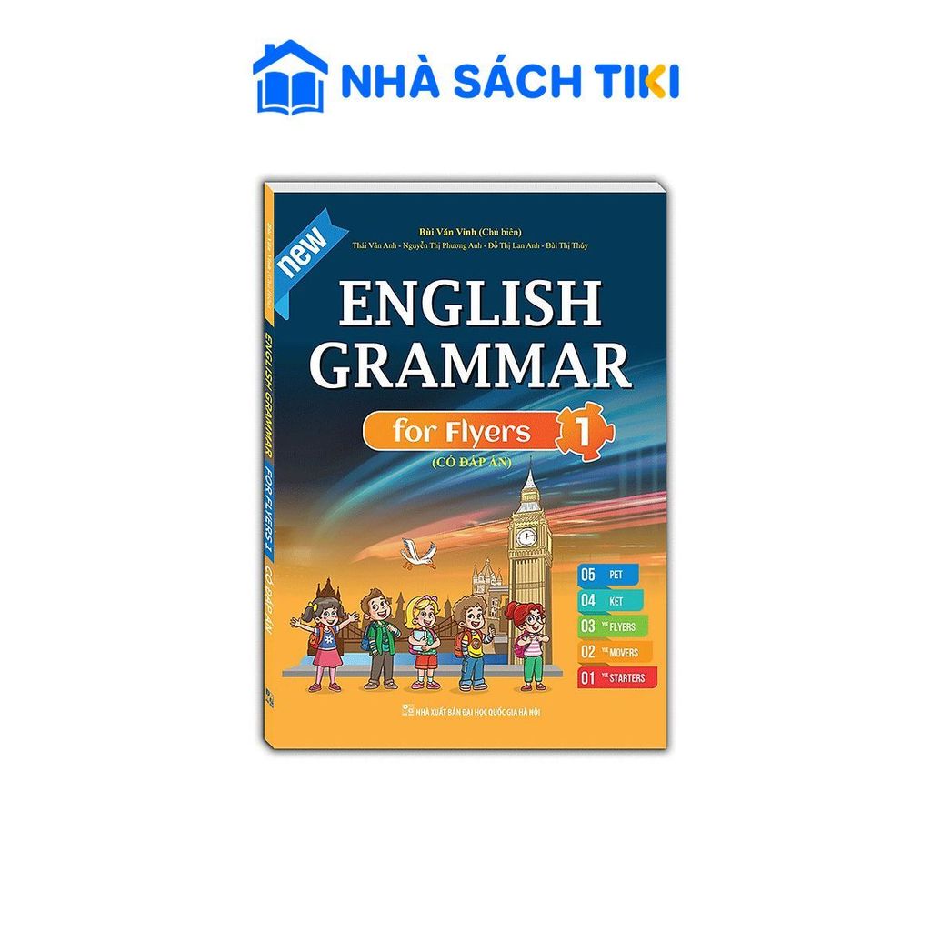 Sách English Grammar For Flyers 1 (Có đáp án)