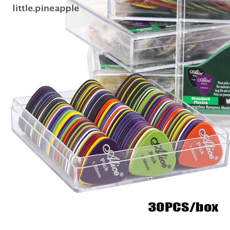 [Thông] 30 Chiếc Acoustic Electri Alice Guitar Bass Pi Chống Trơn Trượt Trắng Mediator Cho Acoustic 