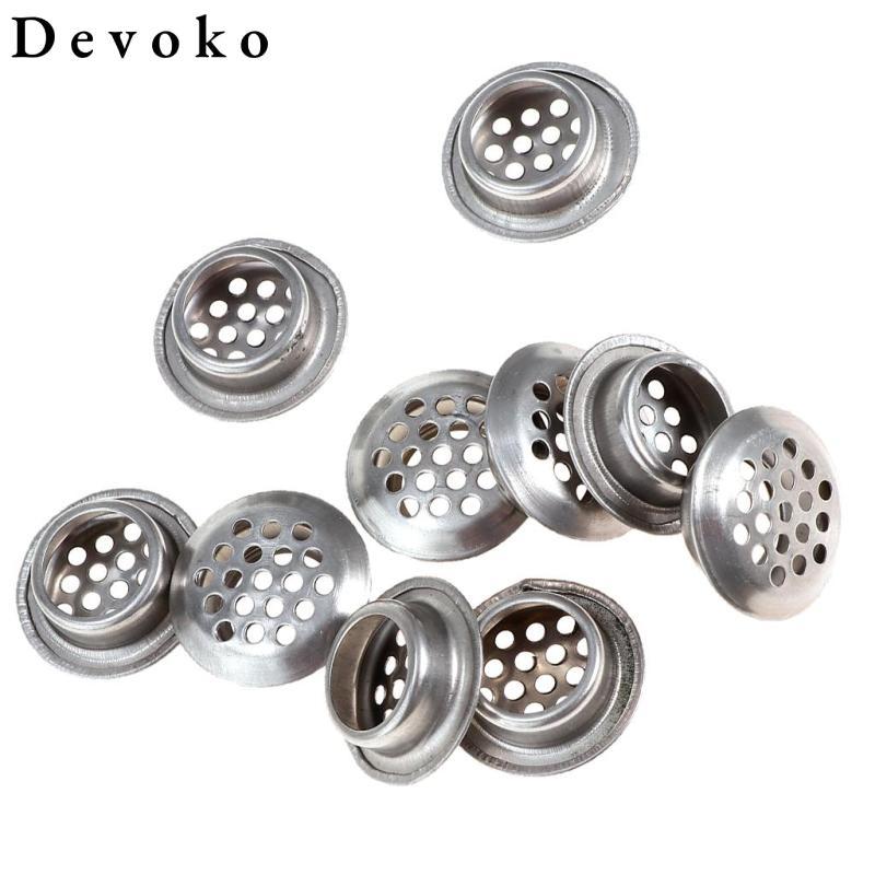 Devoko 10 Cái Hình Tròn Bếp Lưới Lọc Lỗ Louver Cover - Như đã mô tả, 53mm