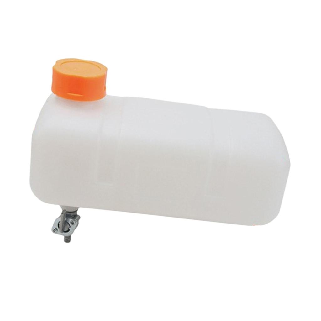 LOVIVER Bình Nhiên Liệu Di Động Lắp Ráp Nhựa Bền Có Nắp Van Cho Động Cơ Xăng 2 Thì 1E43F Dụng Cụ Làm