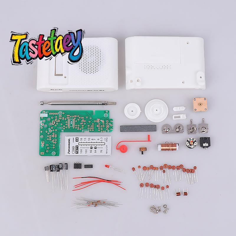 AdaChoi CF210SP AM / FM Stereo Radio Kit Bộ lắp ráp điện tử DIY dành cho người học DropShip Phòng th