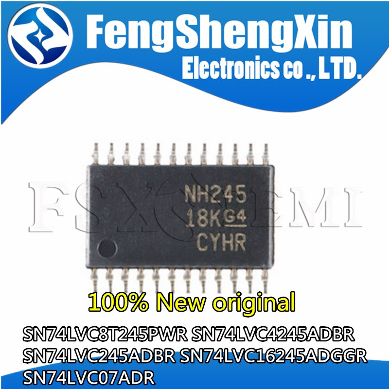 10 Chiếc Mới SN74LVC8T245PWR SN74LVC4245ADBR SN74LVC245ADBR SN74LVC16245ADGGR SN74LVC07ADR NH245 LJ2