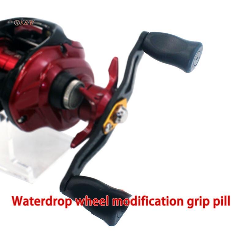 K&W 1PC Tay Cầm Máy Câu Chất Liệu Cao Su và PC - Phụ Kiện DIY Cho Người Yêu Thích Câu Cá
