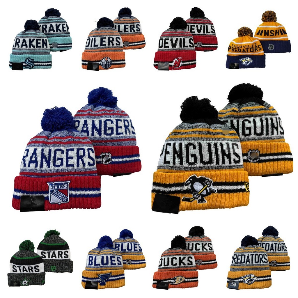 Mũ đội bóng Hockey Atlanta Thrashers bằng len dệt kim thêu - #0330500