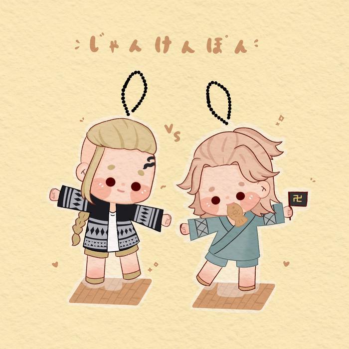 Mikey Tokyo Revengers Mini Standee Keychain Anime Gantungan Kunci - Mikey