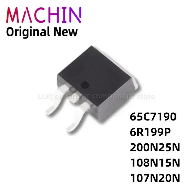 5 Chiếc 65C7190 IPB65R190C7 IPB60R199CP 6R199P 200N25N IPB200N25N3G 108N15N IPB108N15N3G 107N20N IPB