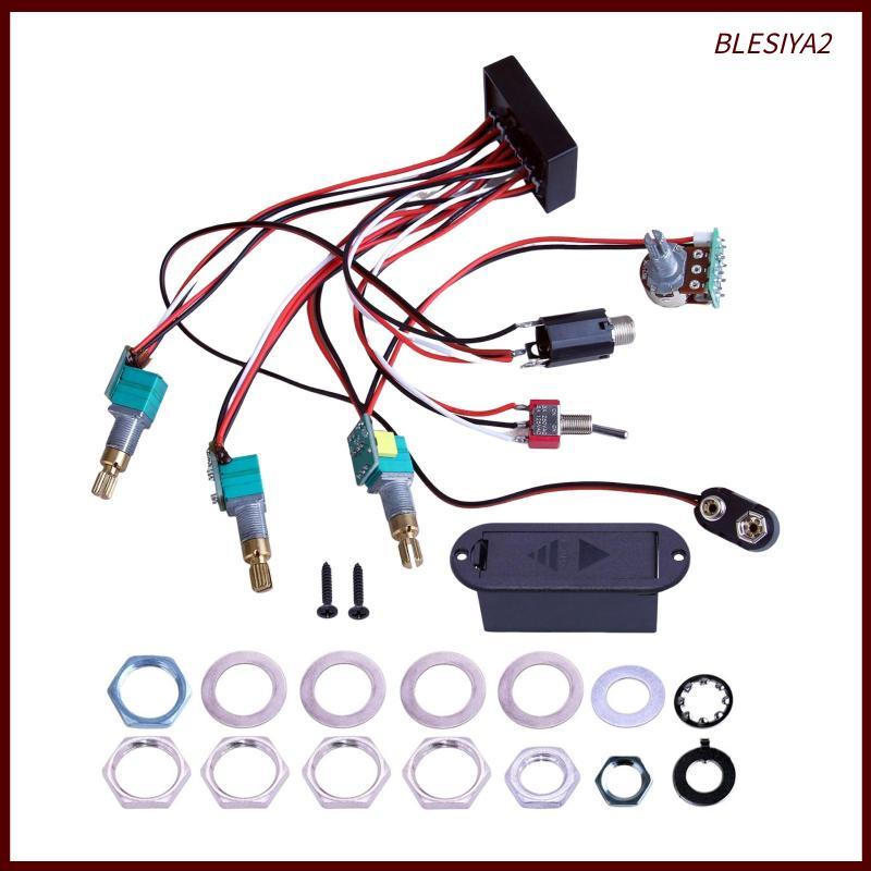 Bass điện Preamp Guitar Active Pickup cho Bass Pickup Bass Guitar Phần