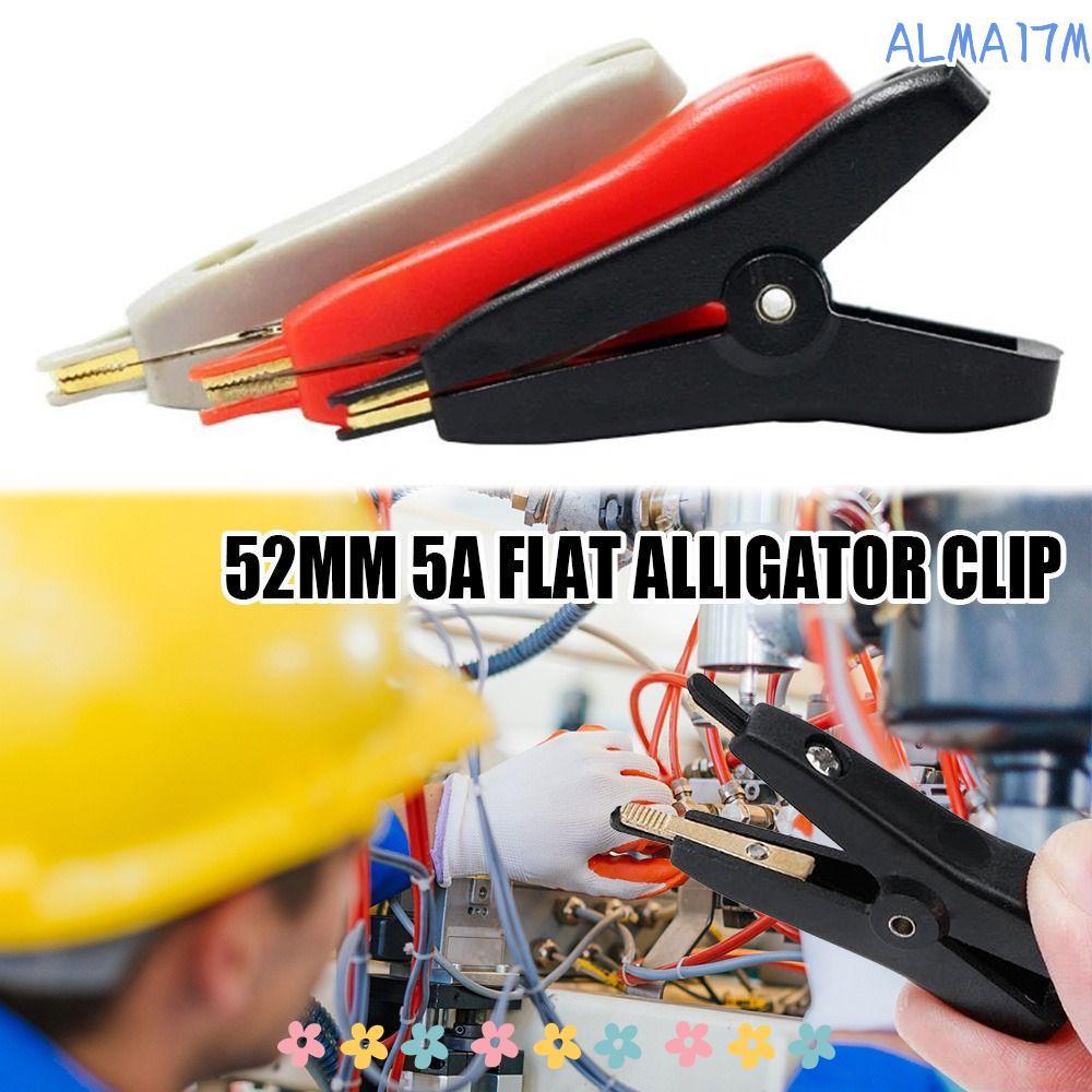 Kẹp cá sấu ALMA1 LCR Kelvin 5A Cách nhiệt DIY LCR Kelvin Clip