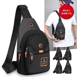 Túi đeo chéo đa chức năng dành cho nam Gói thắt lưng ngực dung tích lớn Thể thao ngoài trời Túi thắt lưng chạy bộ mỏng dành cho nam giới