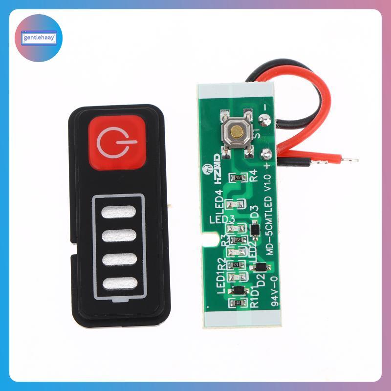 GG 1 / 3 / 5 Cái 5S 18V 21V Li-Battery Màn Hình Hiển Thị Điện Bảng Hiển Thị LED Máy Khoan Điện Tua V