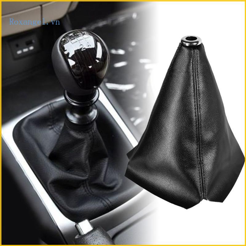 ROX Đa Năng Da Gear Shifter Gaiter Shifter Lever Boot Dust Cover Kiểu Dáng Xe
