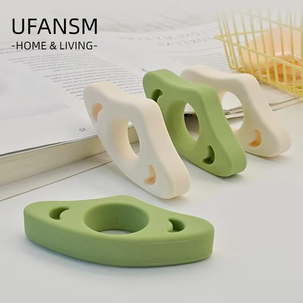 ULASM Book Finger Page Holder, Book Page Support Ring Di Động Thumb Book Page Holder, Quà Tặng Silic