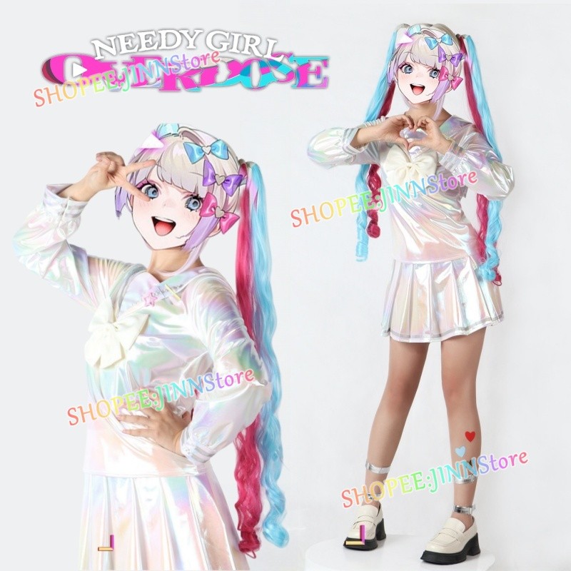 Bộ tóc giả cosplay Amekan/Kangel