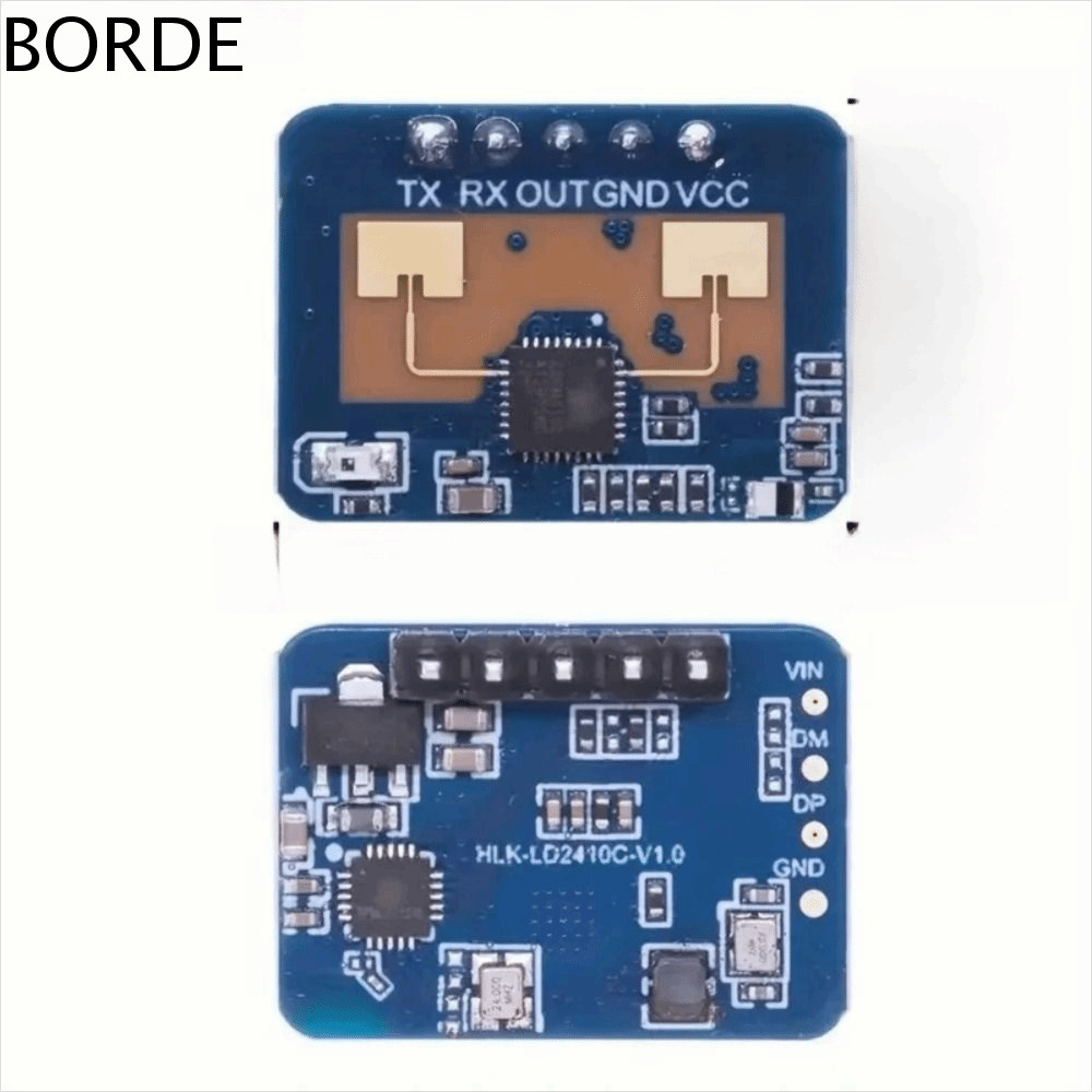 Cảm biến BORDE LD2410C, Radar sóng FMCW Cảm biến radar 24GHz có độ chính xác cao, Phát hiện không ti