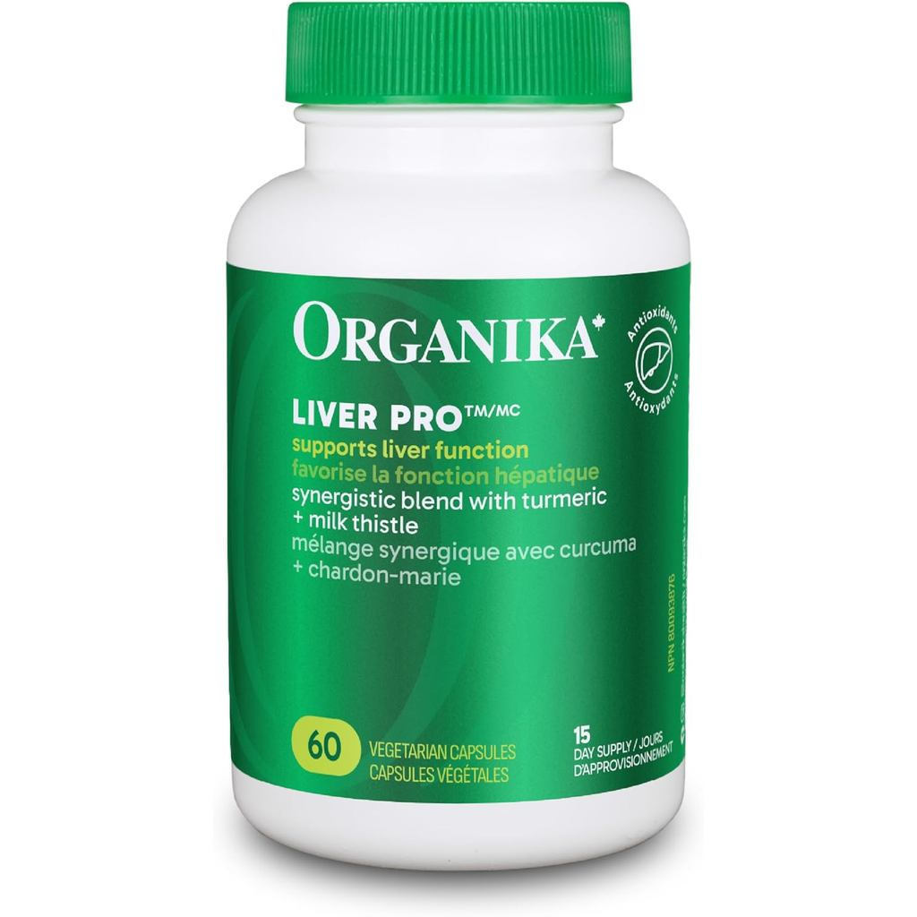 Organika Liver Pro - Giúp bảo vệ và tăng cường chức năng gan - 60vcaps