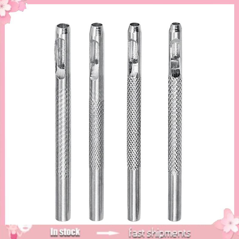 YOI 2 5mm 3mm 3 5 4mm Da Lỗ Đấm Da Hình Tròn Lỗ Đấm Thép Carbon