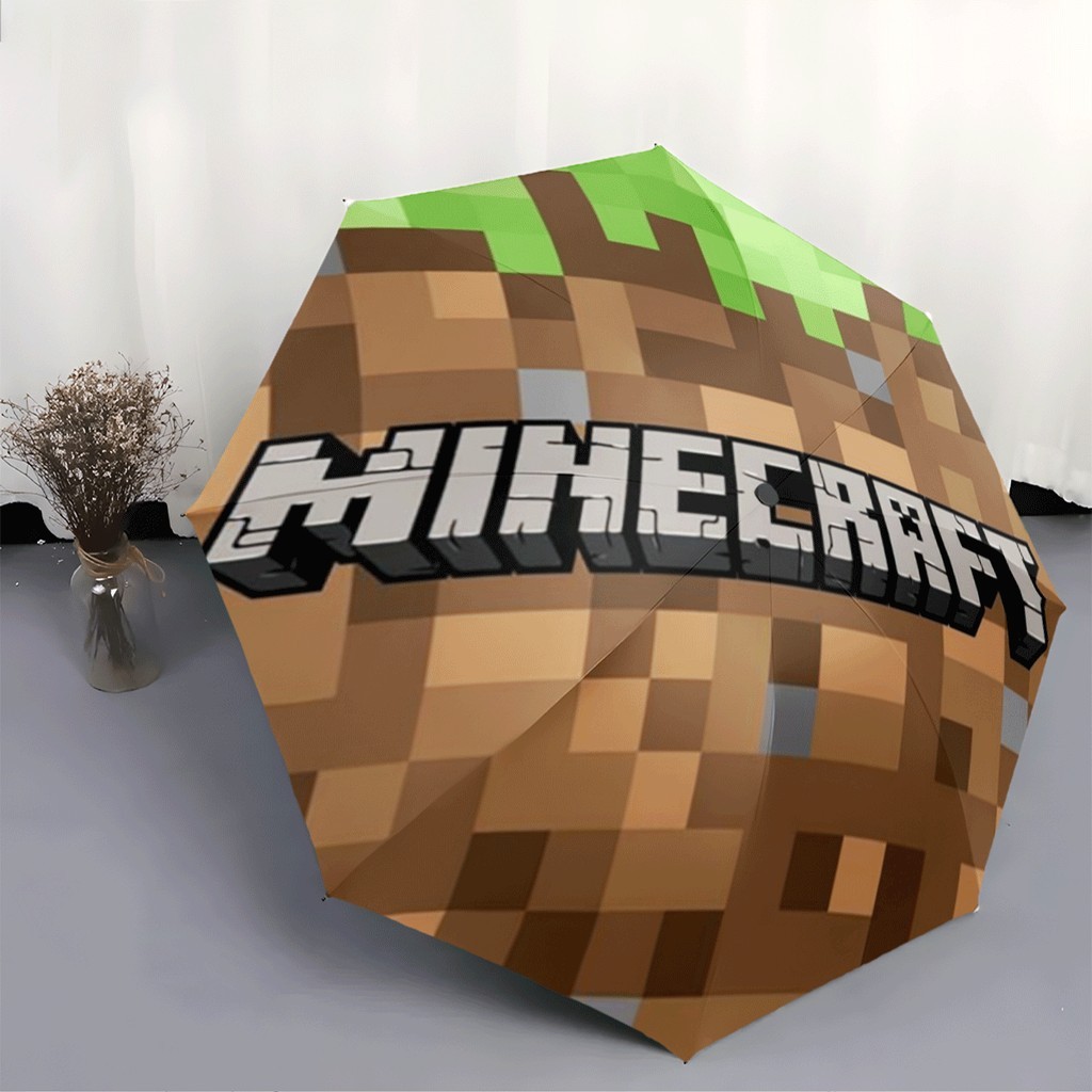Ô tự động Minecraft chống nắng UV, phù hợp cho du lịch ngoài trời
