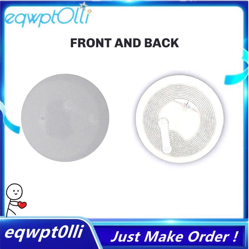  eQQ  100 Miếng Dán NTAG215 Cho TagMo Type2 Dán Nhãn Thẻ 215 Thẻ Thẻ RFID