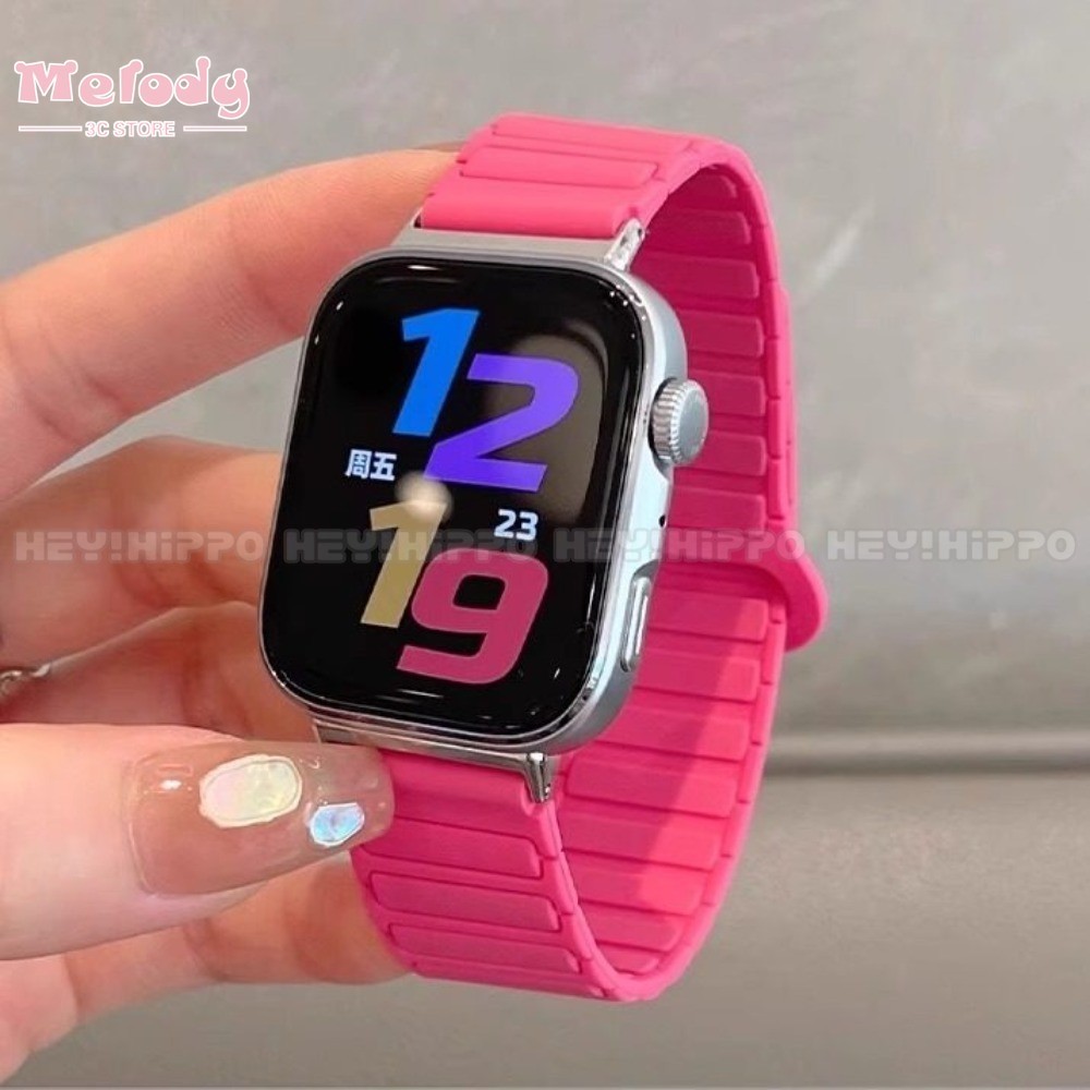 Dây đeo từ tính silicon chặn màu phù hợp cho dây đeo vòng lặp Huawei Watch FIT4 FIT4pro FIT3 phù hợp