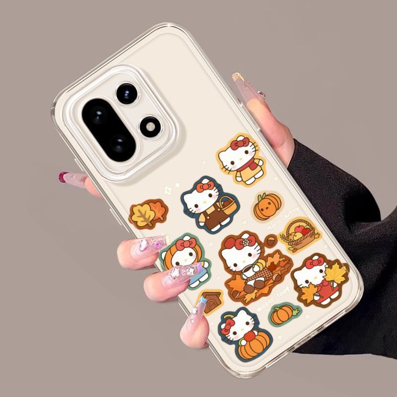 Lá Phong KT Thích Hợp Cho OnePlus 15 Ốp Điện Thoại Phong Cách Mới 1Plus 13T Trong Suốt Chống Sốc 12 