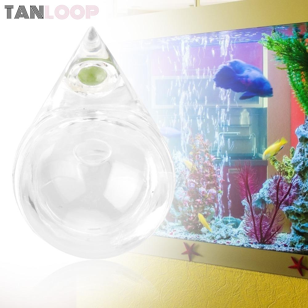 TANLOOP CO2 Màn hình, Bộ màn hình Cốc hút CO2 Drop Checker, Màn hình Checker Acrylic Drop Shape CO2 