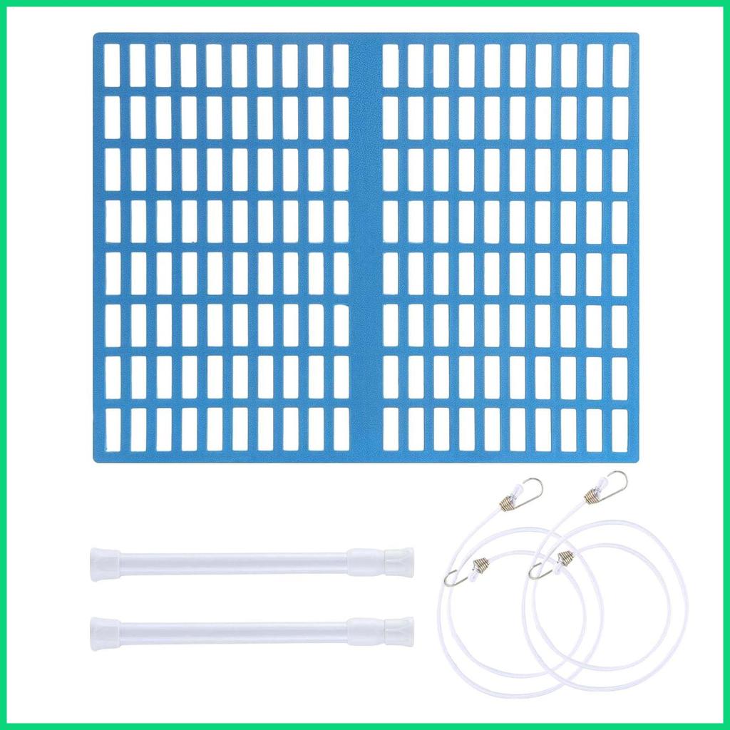 Skimmer Saver Pool Skimmer Leaf Guard Net Cleaner Kit 16,5x13in Floats Debris Filter dành cho người 
