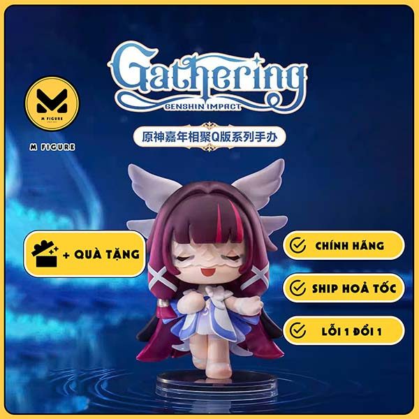 MÔ HÌNH Blind Box Genshin Impact - Carnival Gathering Q-Version Series Figures Blind Box (miHoYo) FI
