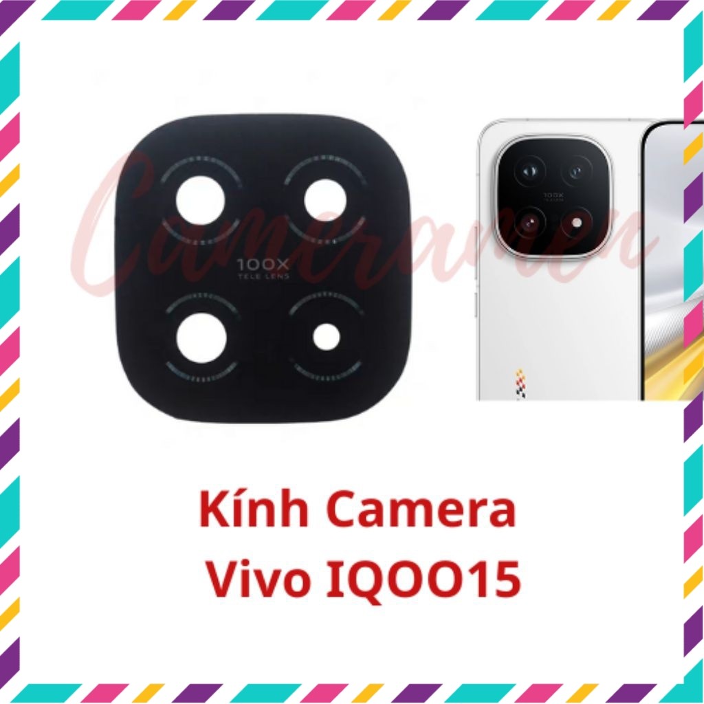 Kính Camera Vivo IQOO 15 / IQOO15 ( Sẵn Hàng )