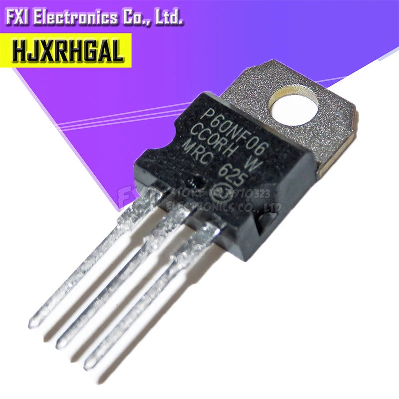10 cái / lốc STP60NF06 60NF06 TO-220 bóng bán dẫn mới nguyên bản