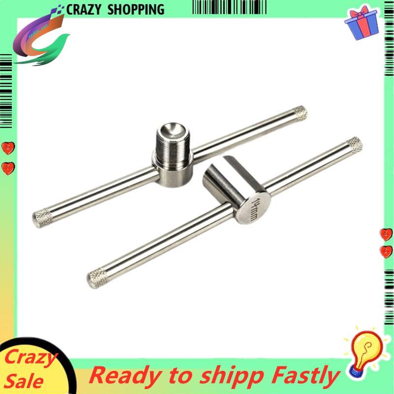 Cho 14mm Snooker Cue Stick Pool Cue Tip Định Hình Dụng Cụ Cue Stick Tác Động Duy Trì Dụng Cụ