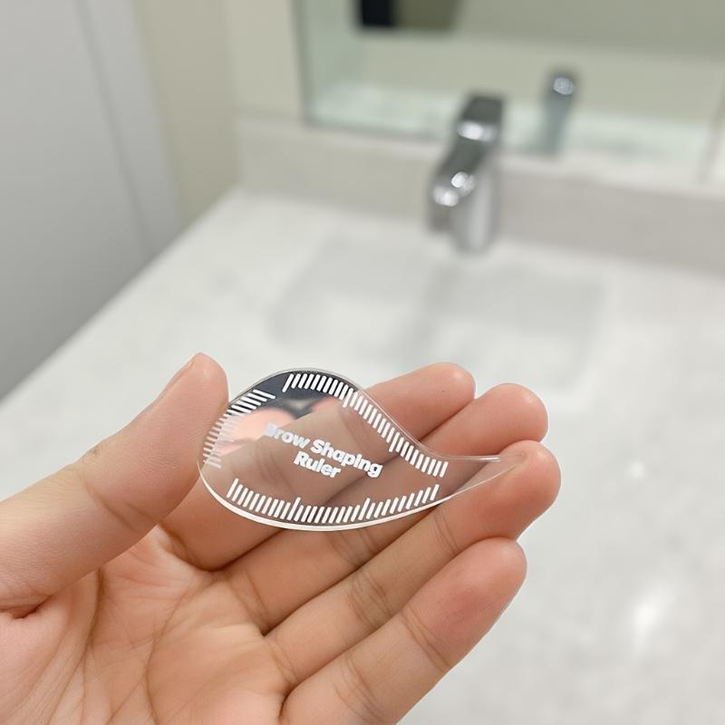 [BDM] Tear Drop Arch Brow ping Tool 1 phút Brow Định Hình Thước Mẫu Stencils Vẽ Nhanh PMU Kẻ Lông Mà