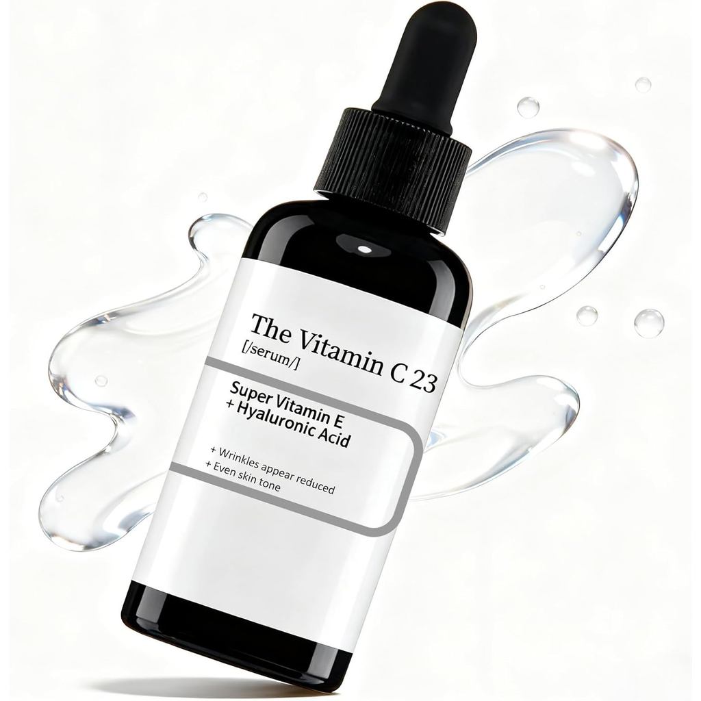 Pure Vitamin C 23% Serum, Vitamin C Serum Cho Mặt, Hydrating & Brightening S-erum, Chống Lão Hóa S-e