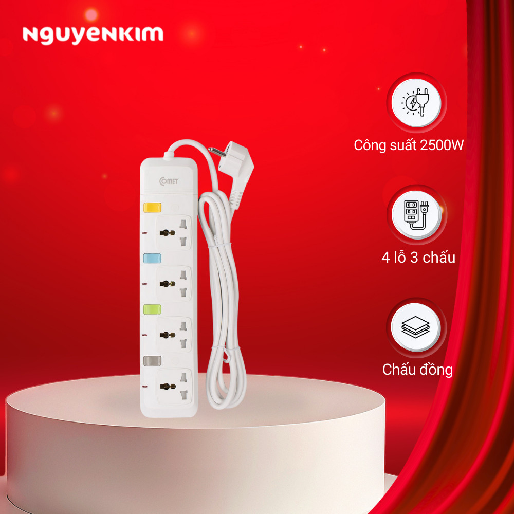 Ổ cắm điện Comet CESG2403