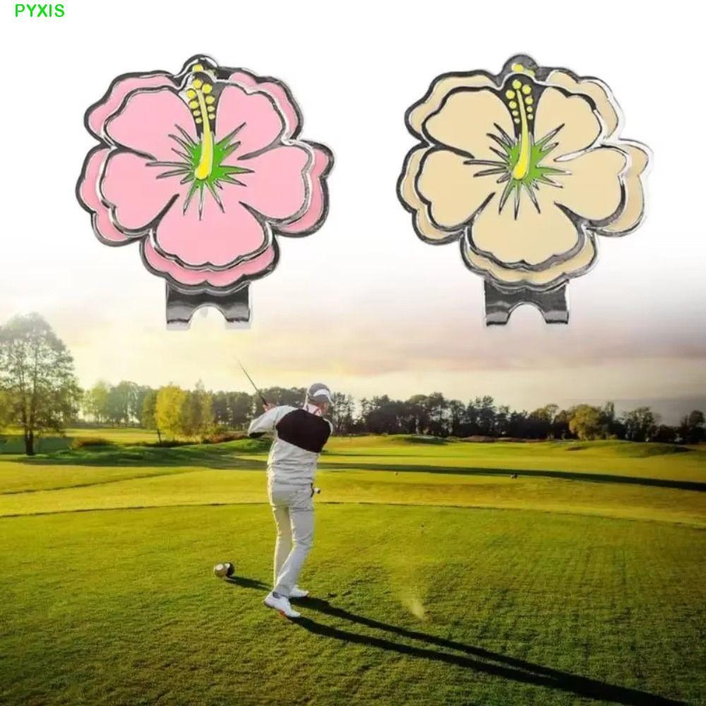 PYXIS Golf Cap Clip, Kim Loại Bền Bóng Golf Mark, Thể Thao Cap Vị Trí Bóng Trang Trí Hai Phong Cách 