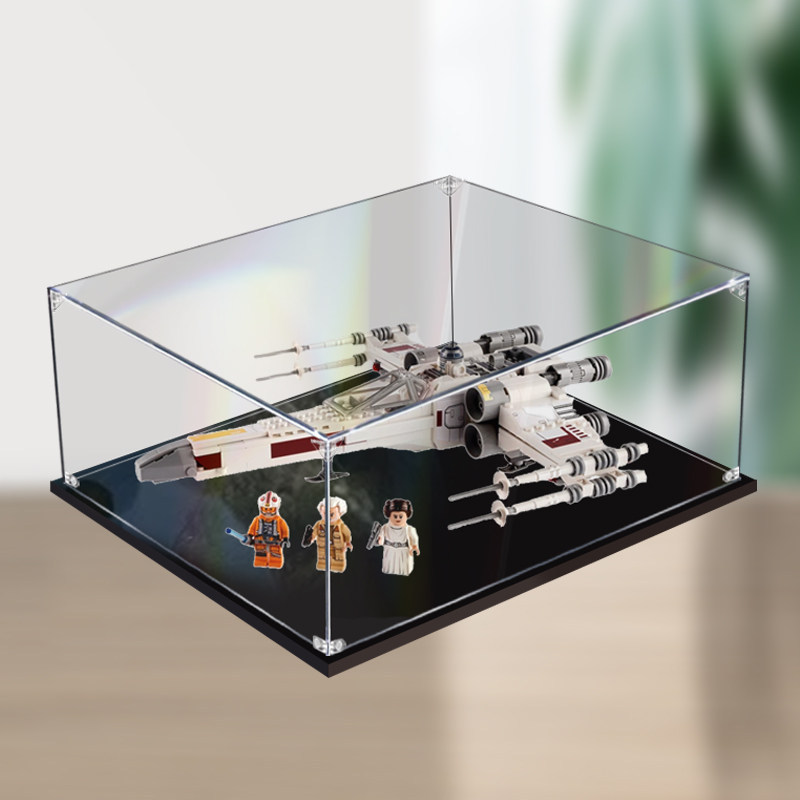 [Hộp trưng bày acrylic] Hộp trưng bày acrylic Thích hợp cho Lego 75301 Star Wars Luke Skywalker 's W
