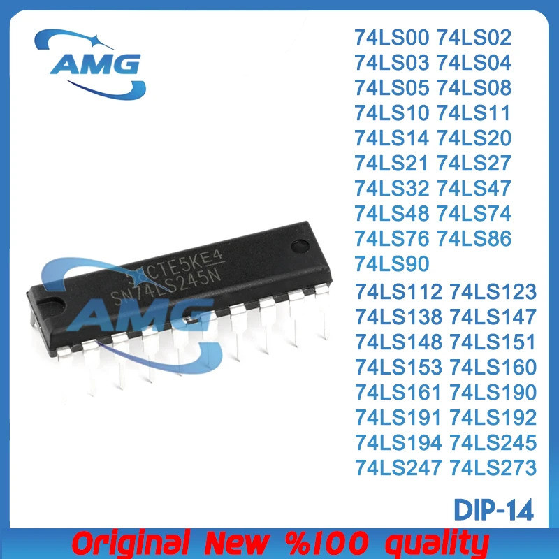 5 CHIẾC 74LS147 74LS273 74LS247 74LS245 74LS194 74LS192 74LS191 74LS190 74LS161 74LS160 74LS153 74LS