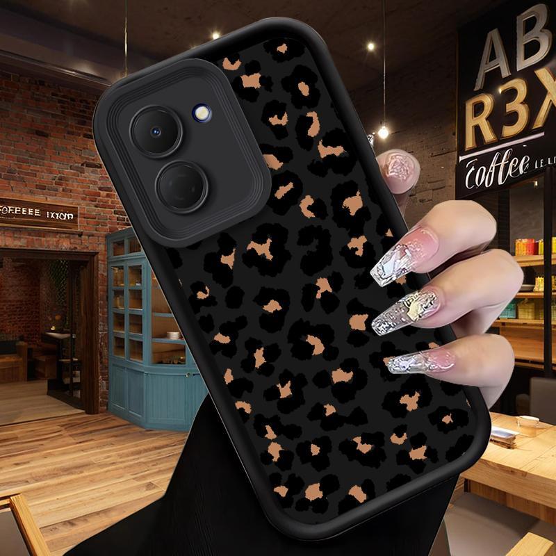Vỏ Cho Tecno Spark GO 3 Spark GO 2 Spark Go 1Trendy da báo in Ốp Điện Thoại Techno Spark GO3 GO2 Go1
