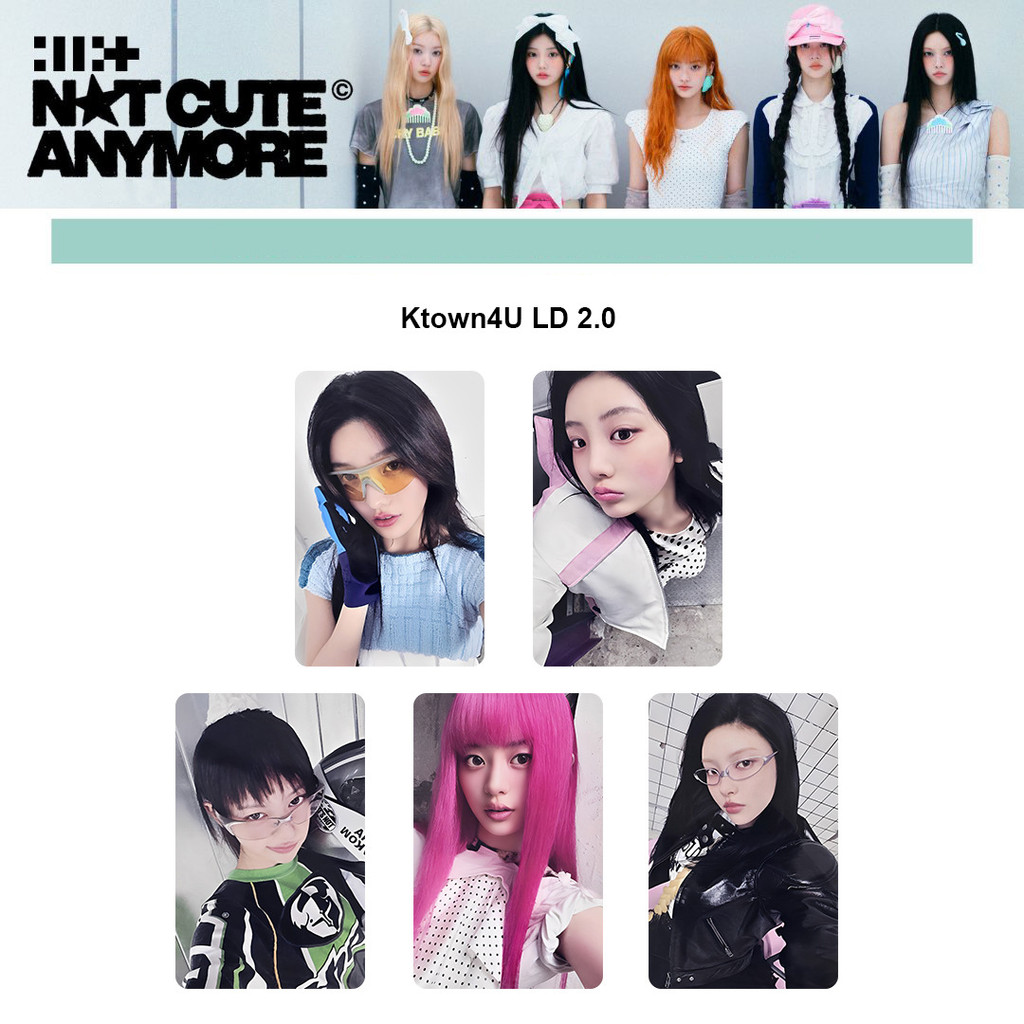 5 Chiếc ILLIT KHÔNG DỄ DÀNG Thẻ Lomo Album BOMB Toki Yo Tomare Tôi LL THÍCH BẠN NGÀY GLITTER HMV WEV